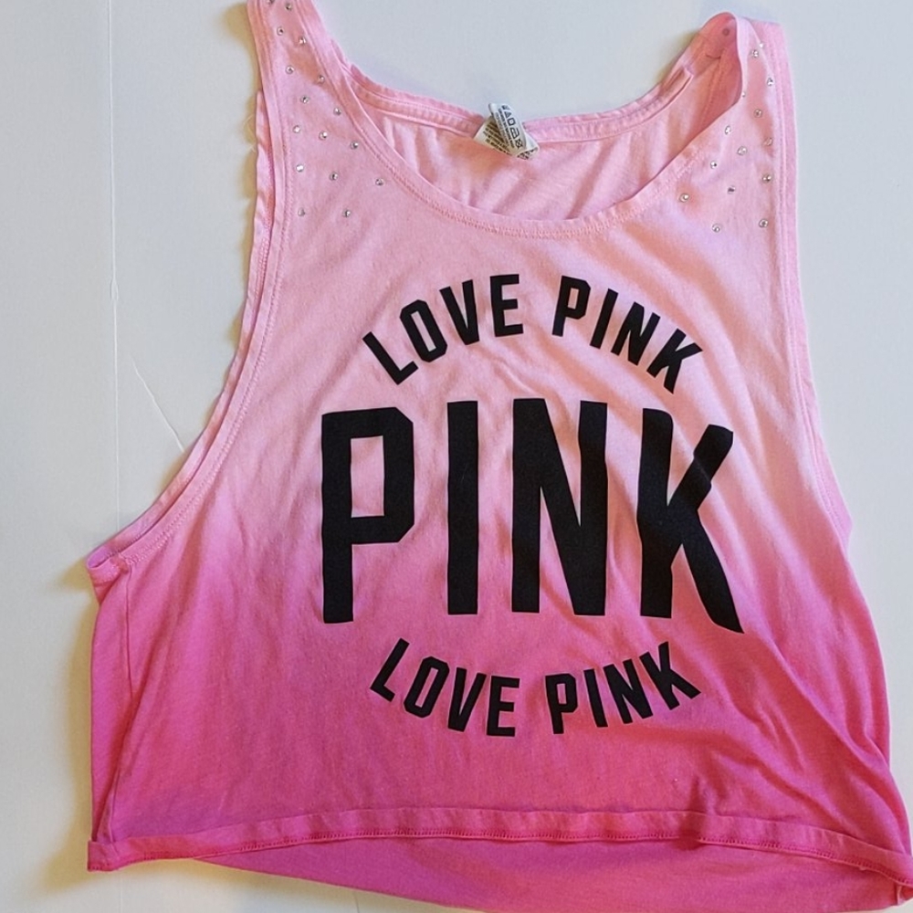Pink tank top